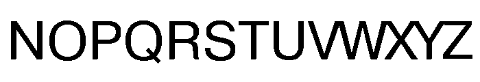 Mitsubishi1 Merged Font UPPERCASE