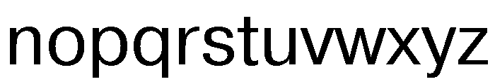 Mitsubishi1 Merged Font LOWERCASE