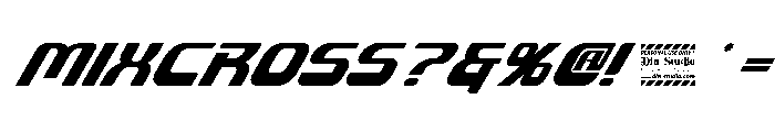 Mixcross Personal Use Only Reg Font OTHER CHARS
