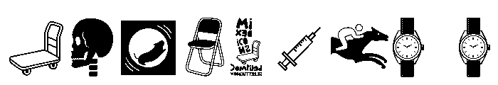 Mixed Icons vol.1 Font OTHER CHARS