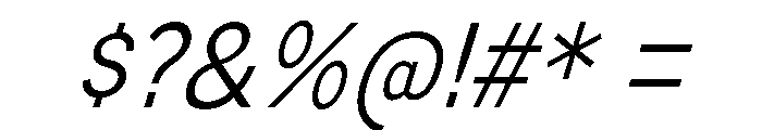 Mixolydian Titling ExtLt Ita Font OTHER CHARS