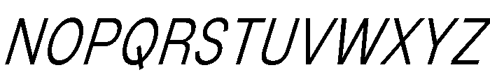 Mixolydian Titling ExtLt Ita Font LOWERCASE