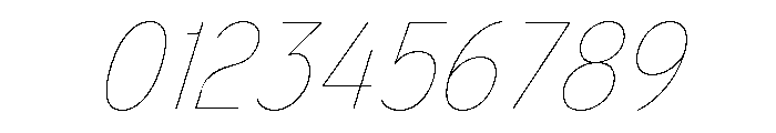 Mixolydian Titling Hairline Ita Font OTHER CHARS