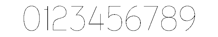 Mixolydian Titling Hairline Font OTHER CHARS