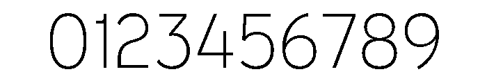 Mixolydian Titling Thin Font OTHER CHARS