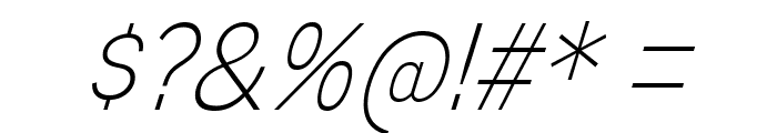 MixolydianTitlingEl-Italic Font OTHER CHARS
