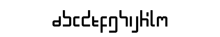 minimal-pixel pixel Font LOWERCASE