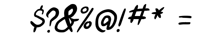 miniquest Italic Font OTHER CHARS