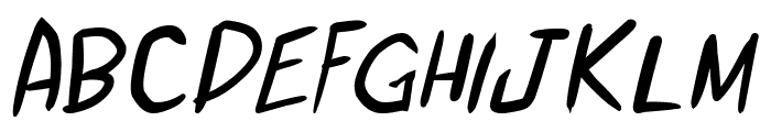 miniquest Italic Font LOWERCASE