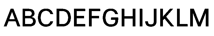Miranda Sans 500 Font UPPERCASE
