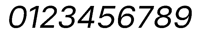 Miranda Sans Italic Font OTHER CHARS