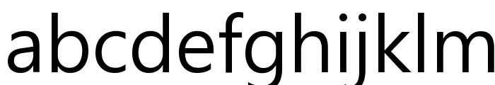 Microsoft JhengHei Font LOWERCASE