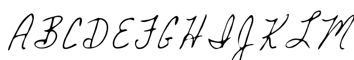 Mickey Regular Font UPPERCASE