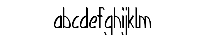 Mickle-CondensedBold Font LOWERCASE