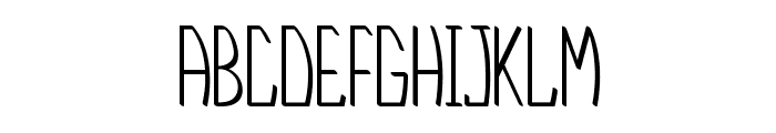 Mickle-CondensedRegular Font UPPERCASE