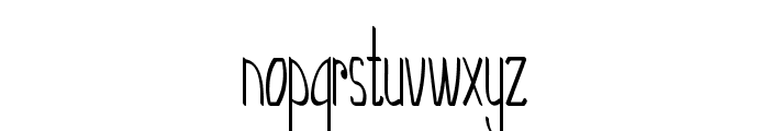 Mickle-ExtracondensedRegular Font LOWERCASE