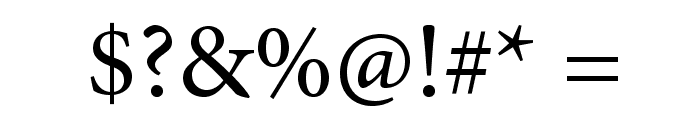 MinionPro-Regular Font OTHER CHARS