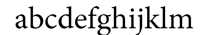 MinionPro-Regular Font LOWERCASE