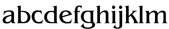 Mirage Font LOWERCASE