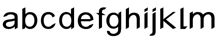 Miria-ExpandedRegular Font LOWERCASE