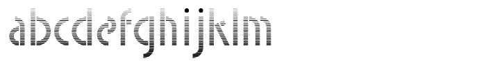 Mickros Style Font LOWERCASE
