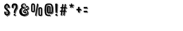 Microbrew One 3D Font OTHER CHARS