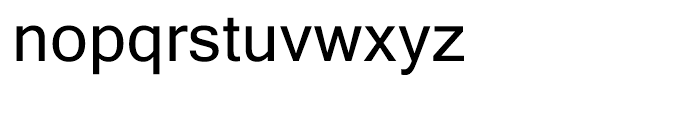 Microsoft Sans Serif Regular Font LOWERCASE
