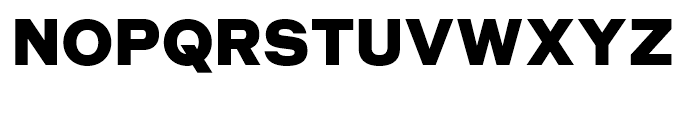 Mid Century Sans Heavy Font UPPERCASE