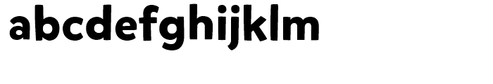Mikado Bold DEMO Font LOWERCASE
