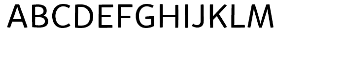 Mikado Regular Font UPPERCASE