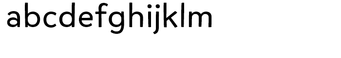 Mikado Regular Font LOWERCASE