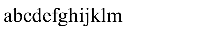 Mikra Normal Font LOWERCASE
