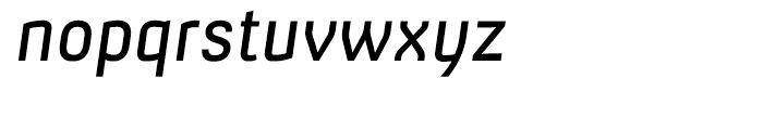 Milibus Regular Italic Font LOWERCASE