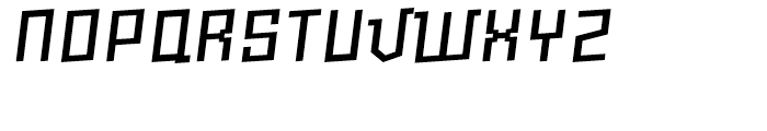 Milica Regular Italic Font UPPERCASE