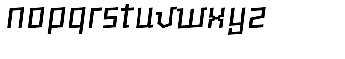 Milica Regular Italic Font LOWERCASE