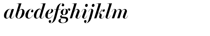 Miller Banner Semibold Italic Font LOWERCASE