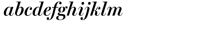 Miller Display Semibold Italic Font LOWERCASE