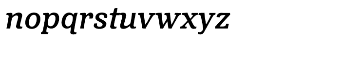 Minernil Medium Italic Font LOWERCASE
