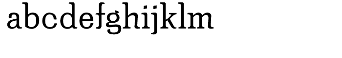 Minernil Regular Font LOWERCASE