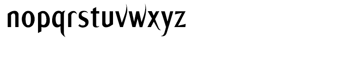 Ming Regular Font LOWERCASE