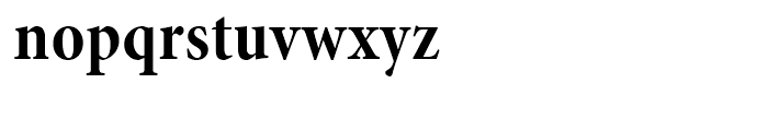Minion Bold Condensed Subhead Font LOWERCASE