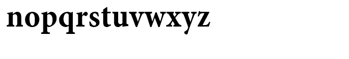 Minion Bold Condensed Font LOWERCASE
