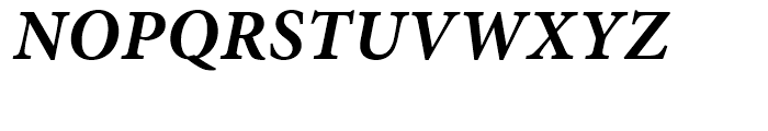 Minion Bold Italic Font UPPERCASE