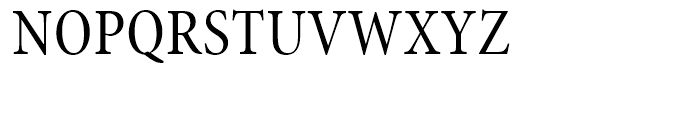 Minion Condensed Subhead Regular Font UPPERCASE