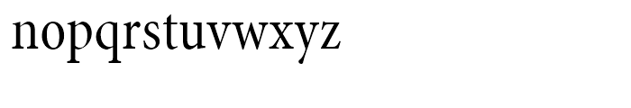 Minion Condensed Subhead Regular Font LOWERCASE