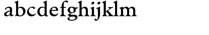 Minister Book Font LOWERCASE