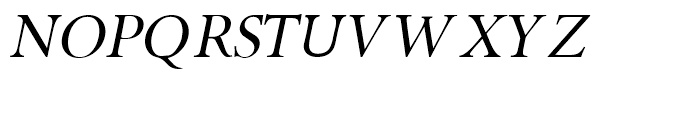 Minutia Italic Font UPPERCASE