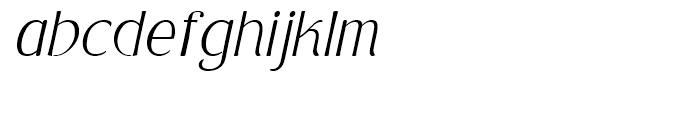 Miracolo Deuce Italic Font LOWERCASE
