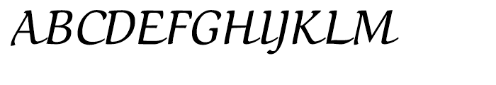 Mirandolina Calligraphic Three Font UPPERCASE