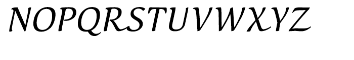 Mirandolina Calligraphic Three Font UPPERCASE